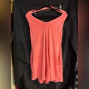 Free People halter romper NWOT